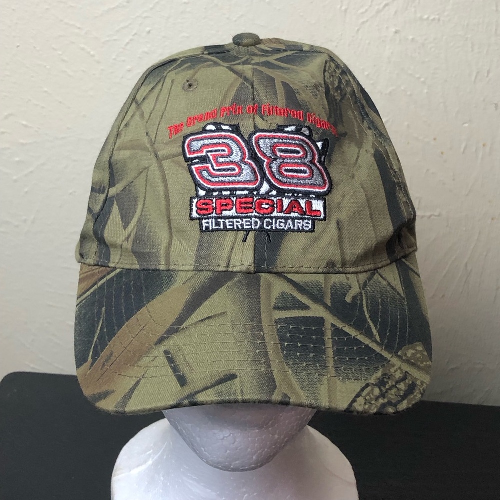 38 Special Cigar Camo Baseball Cap Embroidered Adjustable Cotton Hat NEW